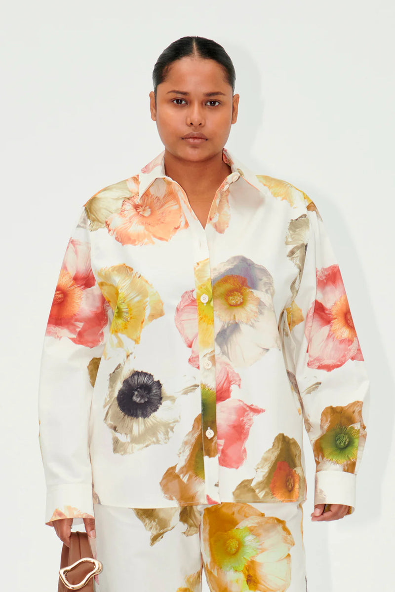 Stine Goya Martina Pastel Poppies Shirt – Think Bubbles