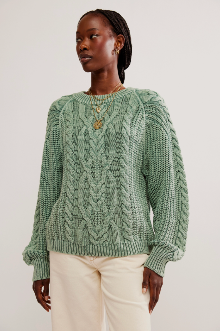 Sea green jumper cheap