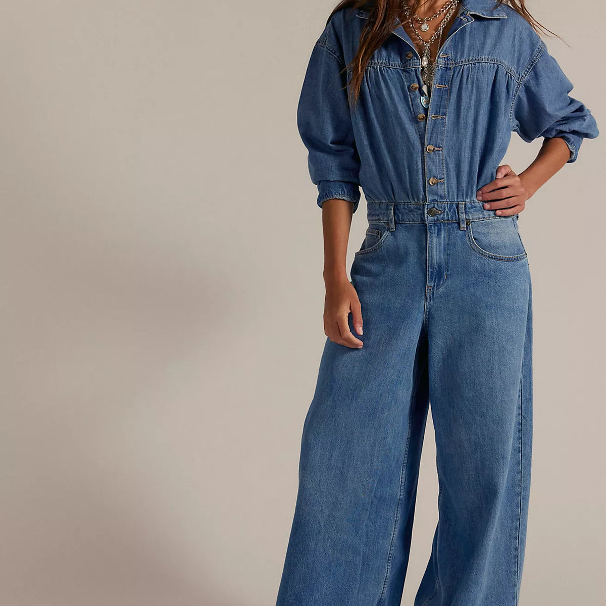 Free People We The Free Carpe Diem One-Piece Jumpsuit – Think Bubbles