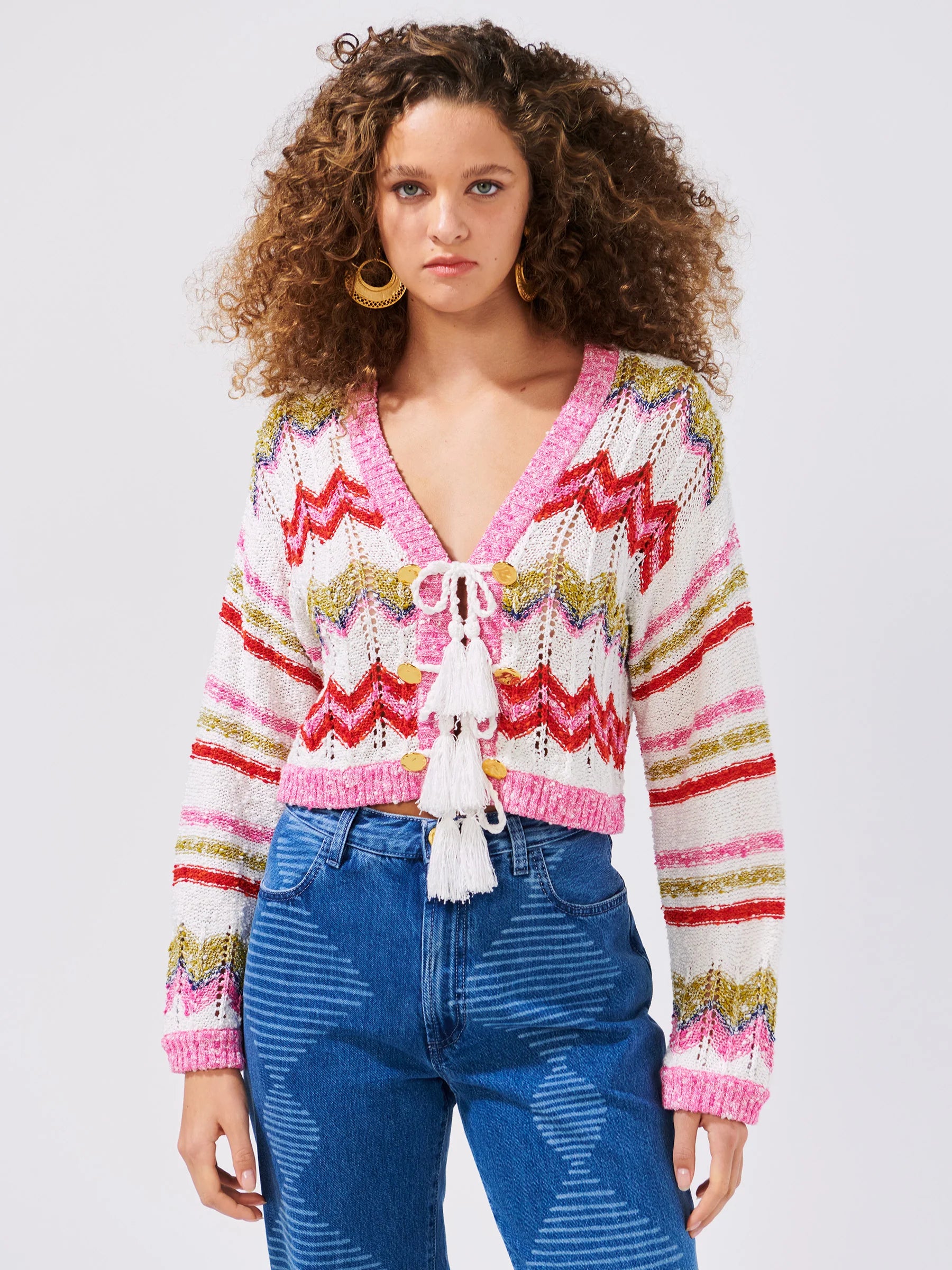 Hayley Menzies Cardigan - Think Bubbles