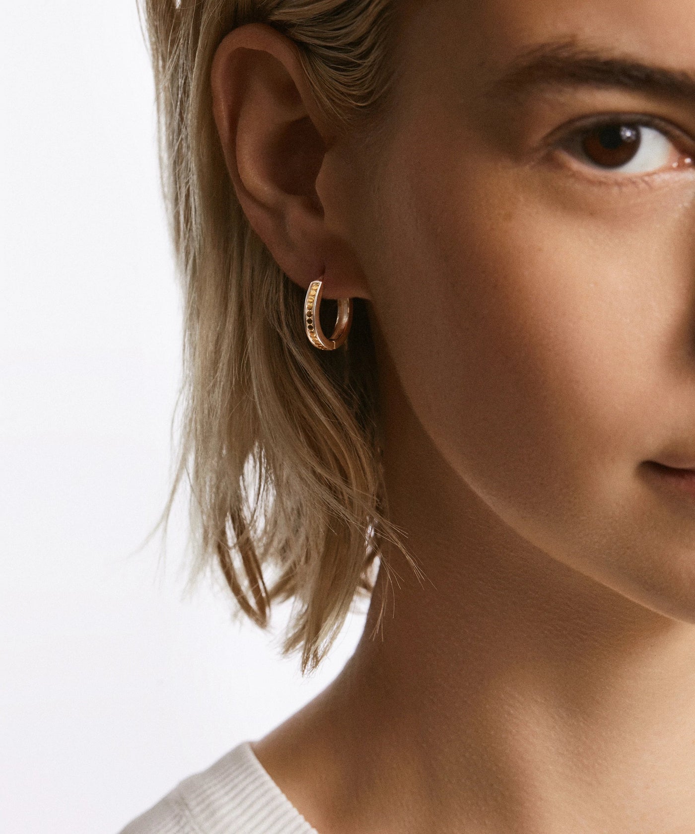 Anna Beck Hinge Hoop Earrings