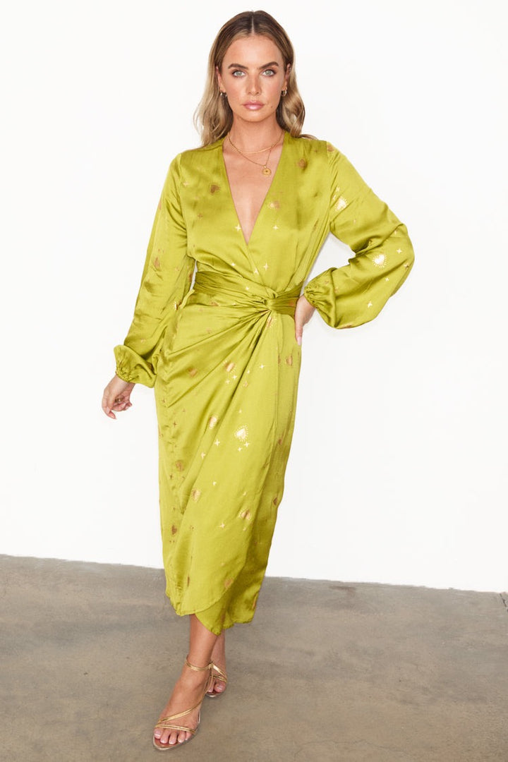 Never fully dressed wrap dress on sale