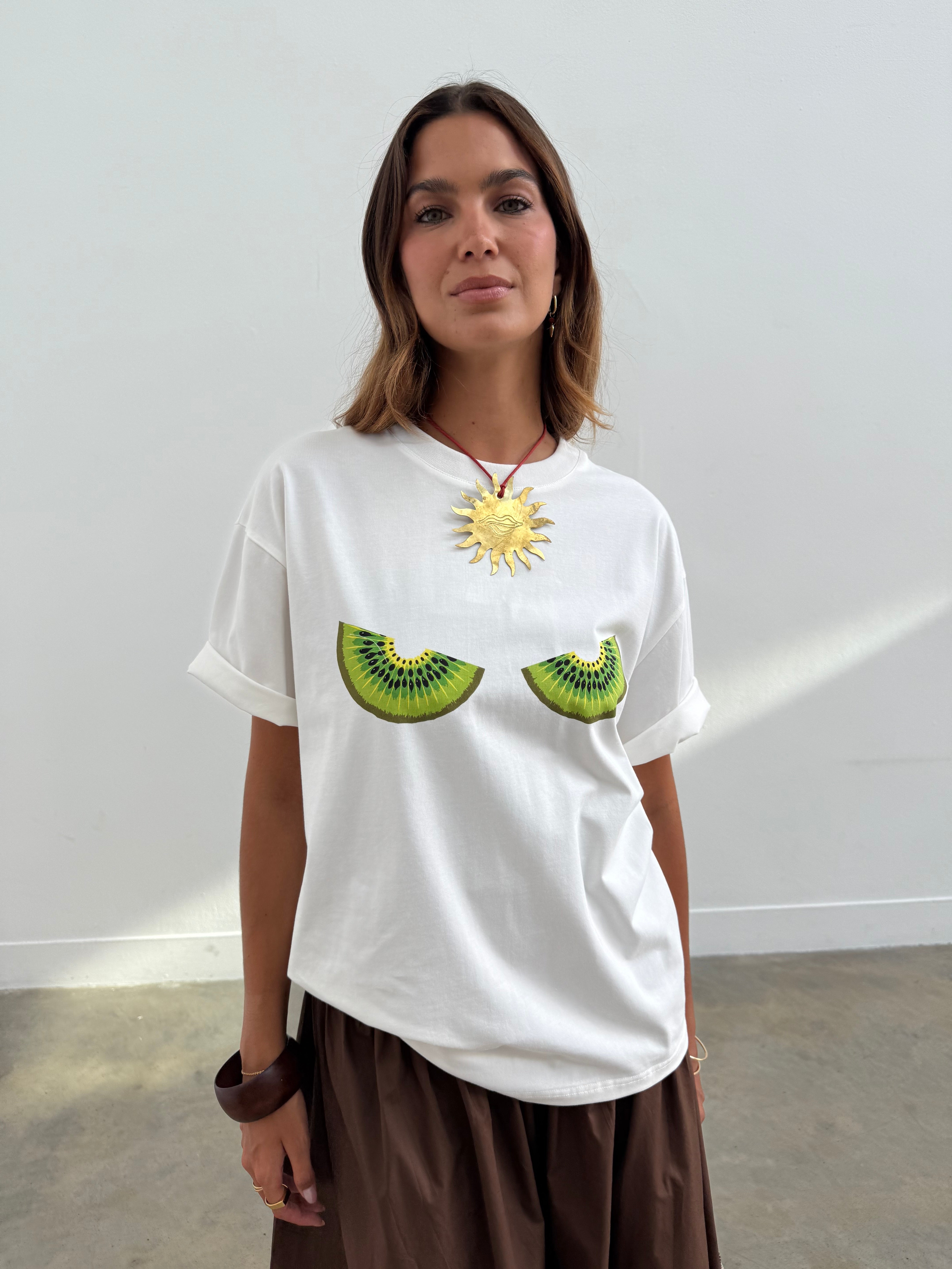 never fully dressed boob shirt Never Fully Dressed Shell Boob T-shirt