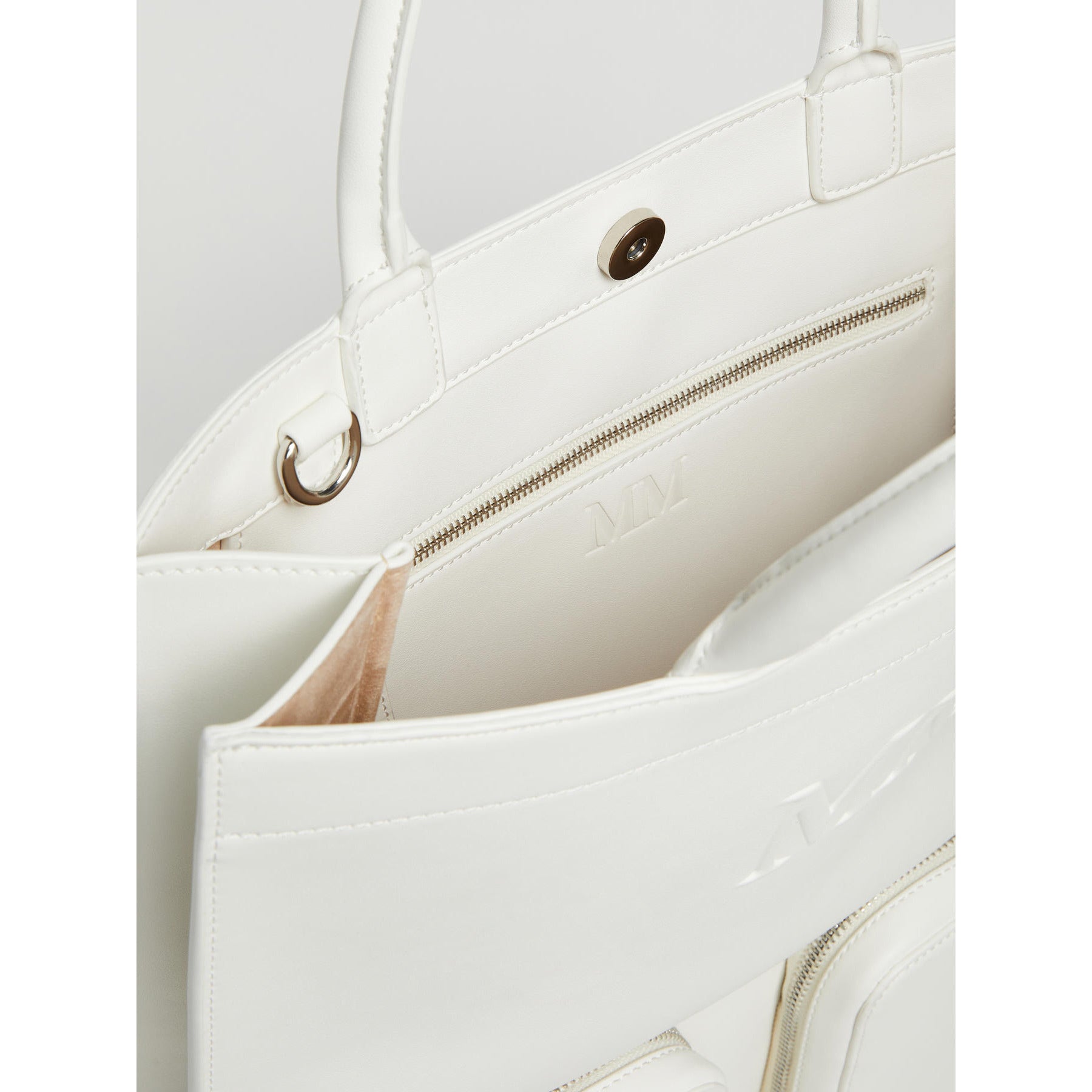 【MAX MARA LEISURE】 Accordo Women's Tote Bag Max Mara MM ACCORDO White Tote Bag – Think Bubbles