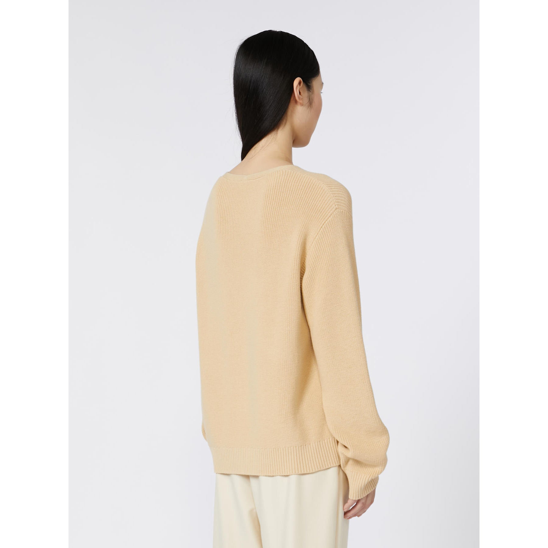 Max Mara MM LIBERO Ivory Cardigan – Think Bubbles