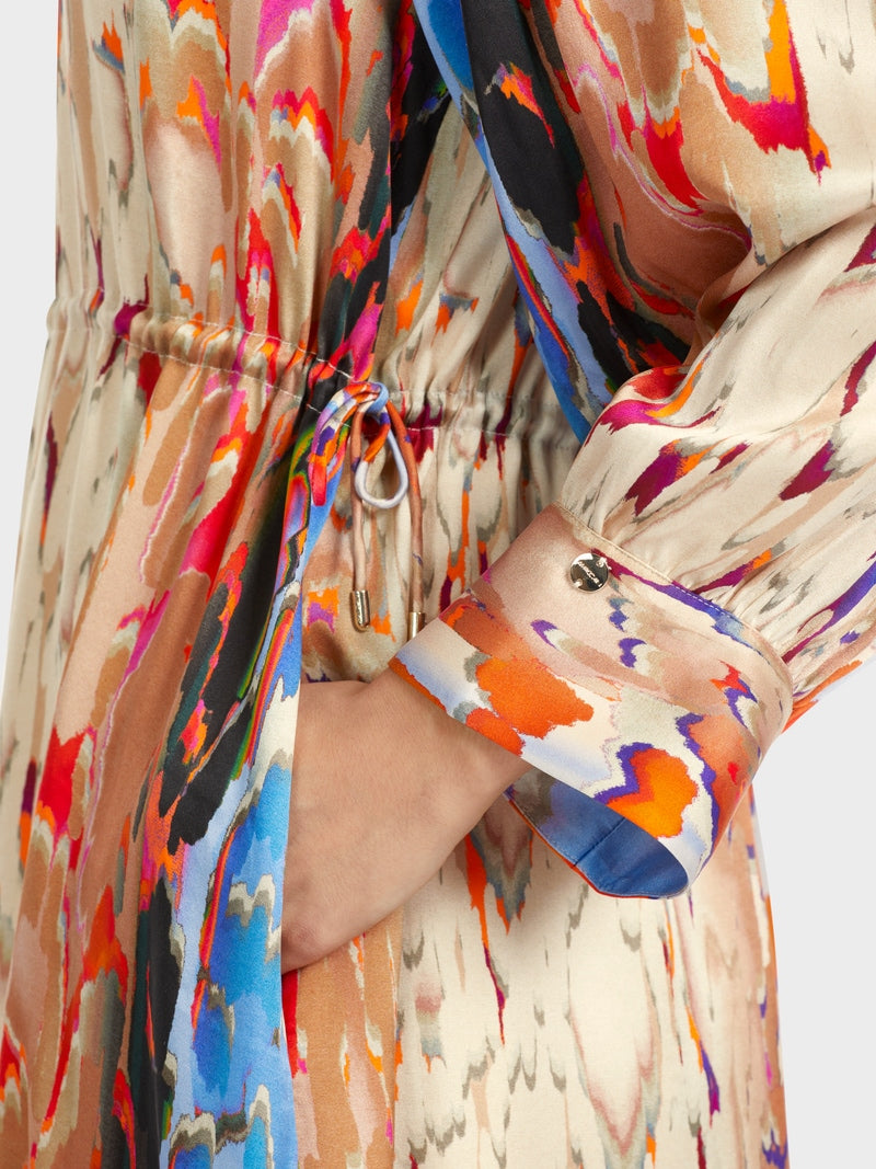 Marc Cain Colorful Silk Dress