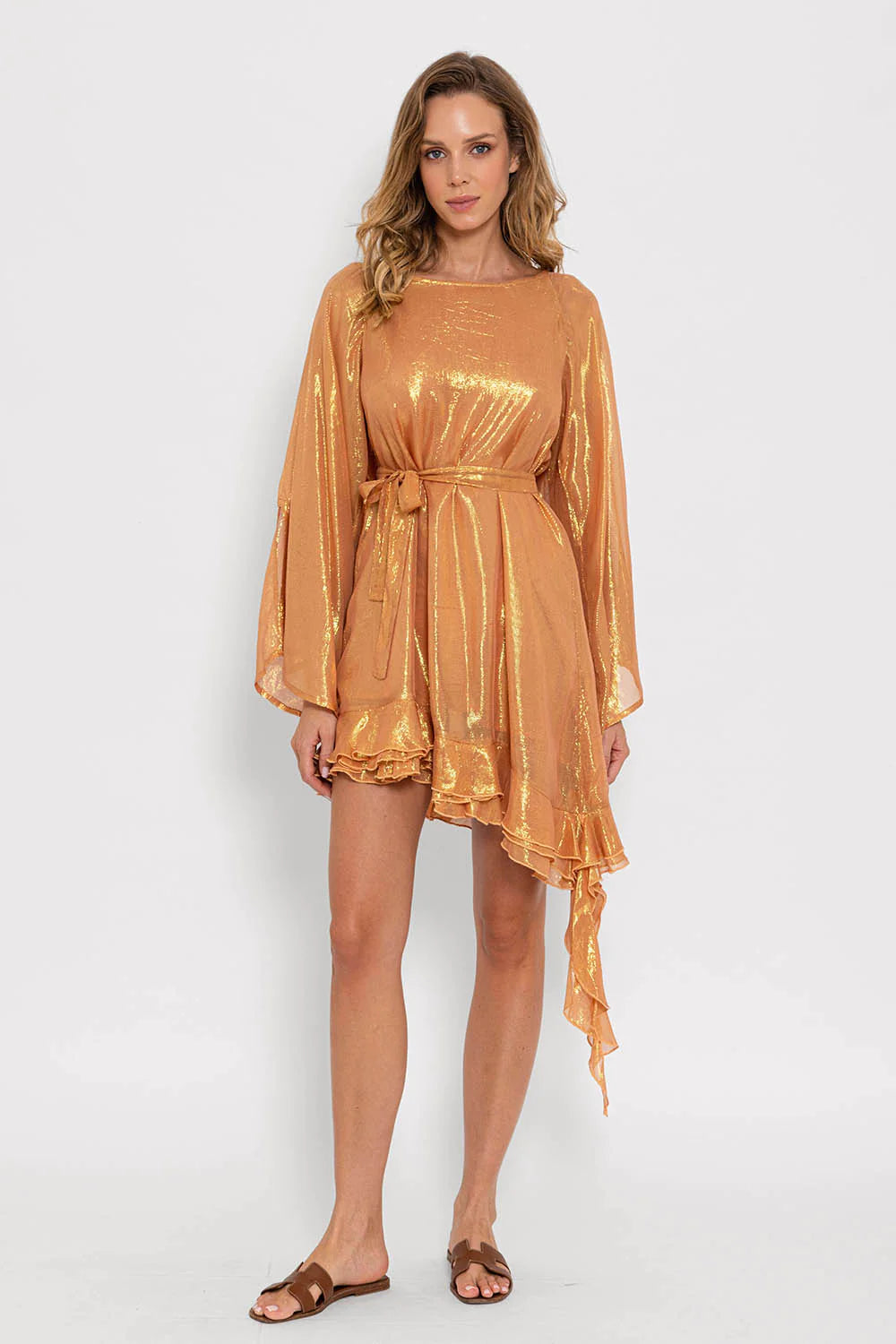 Sundress Indy Dress in Golden Sand