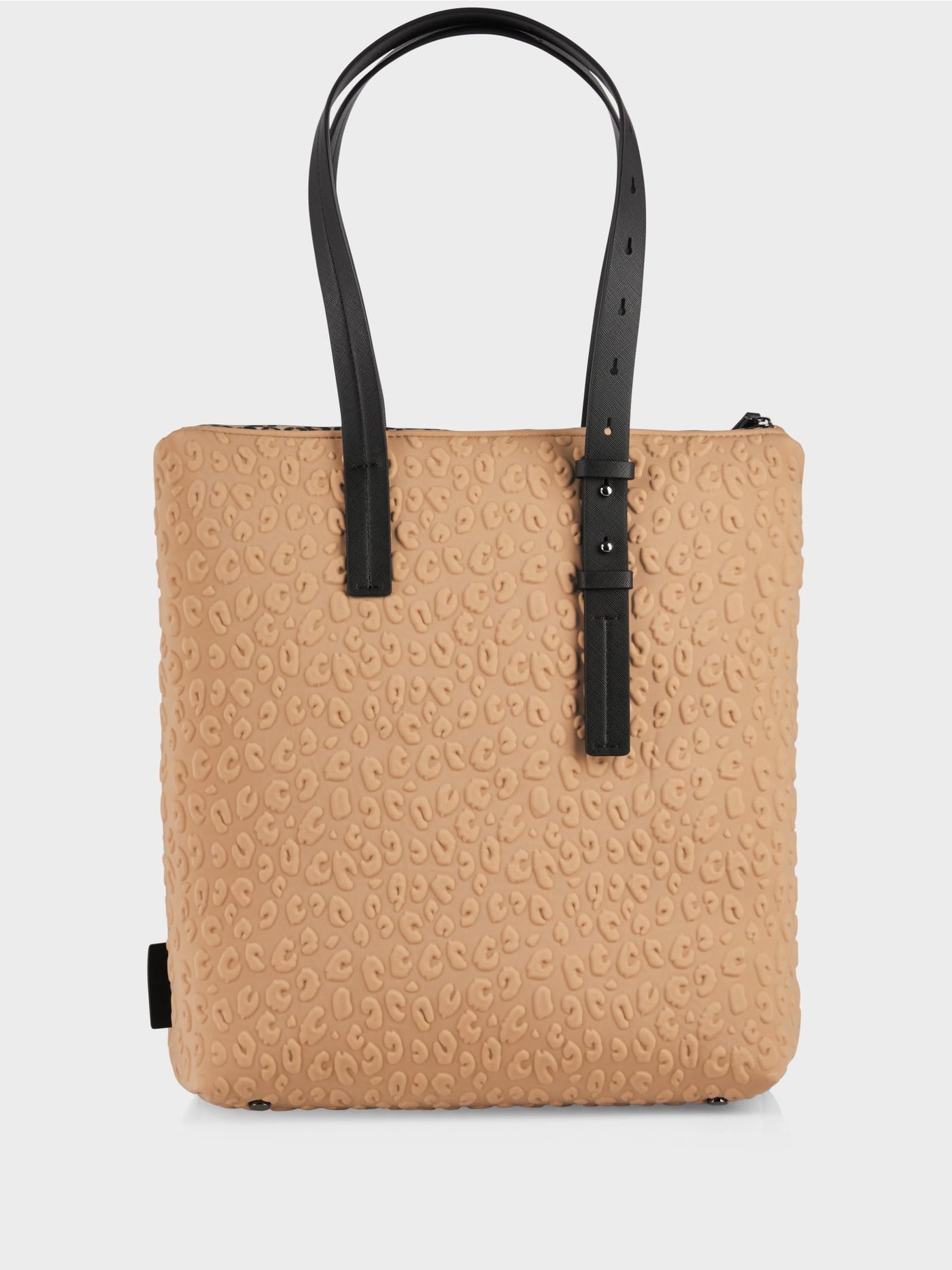 Marc Cain Beige Shopper made of techno material