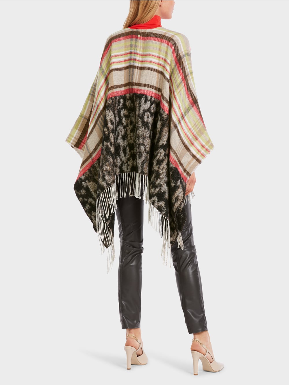 Marc Cain Cape with pattern mix