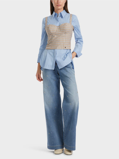Marc Cain Checked Plaid bustier