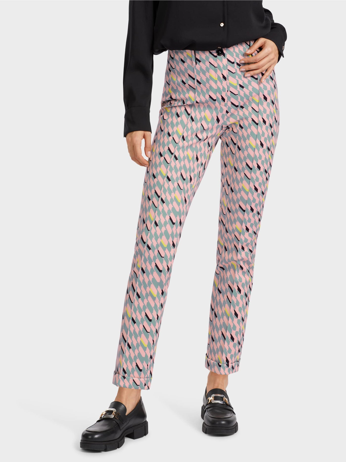 Marc Cain Pants SYDNEY with graphic design