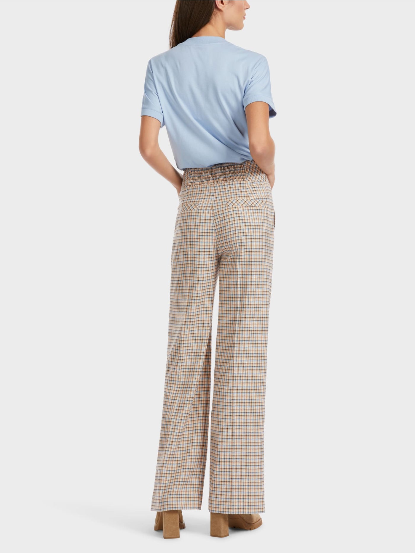 Marc Cain Checked  WAXHAW pants in checked design