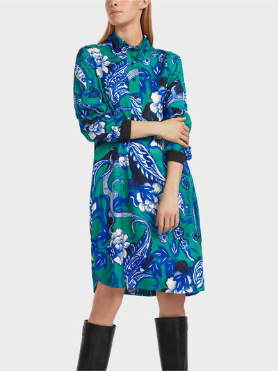 Marc Cain Printed Casual "Rethink Together" dress