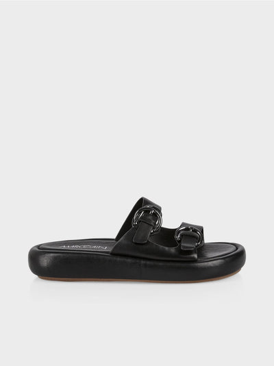 Marc Cain Black Mules Sandals with thick soles