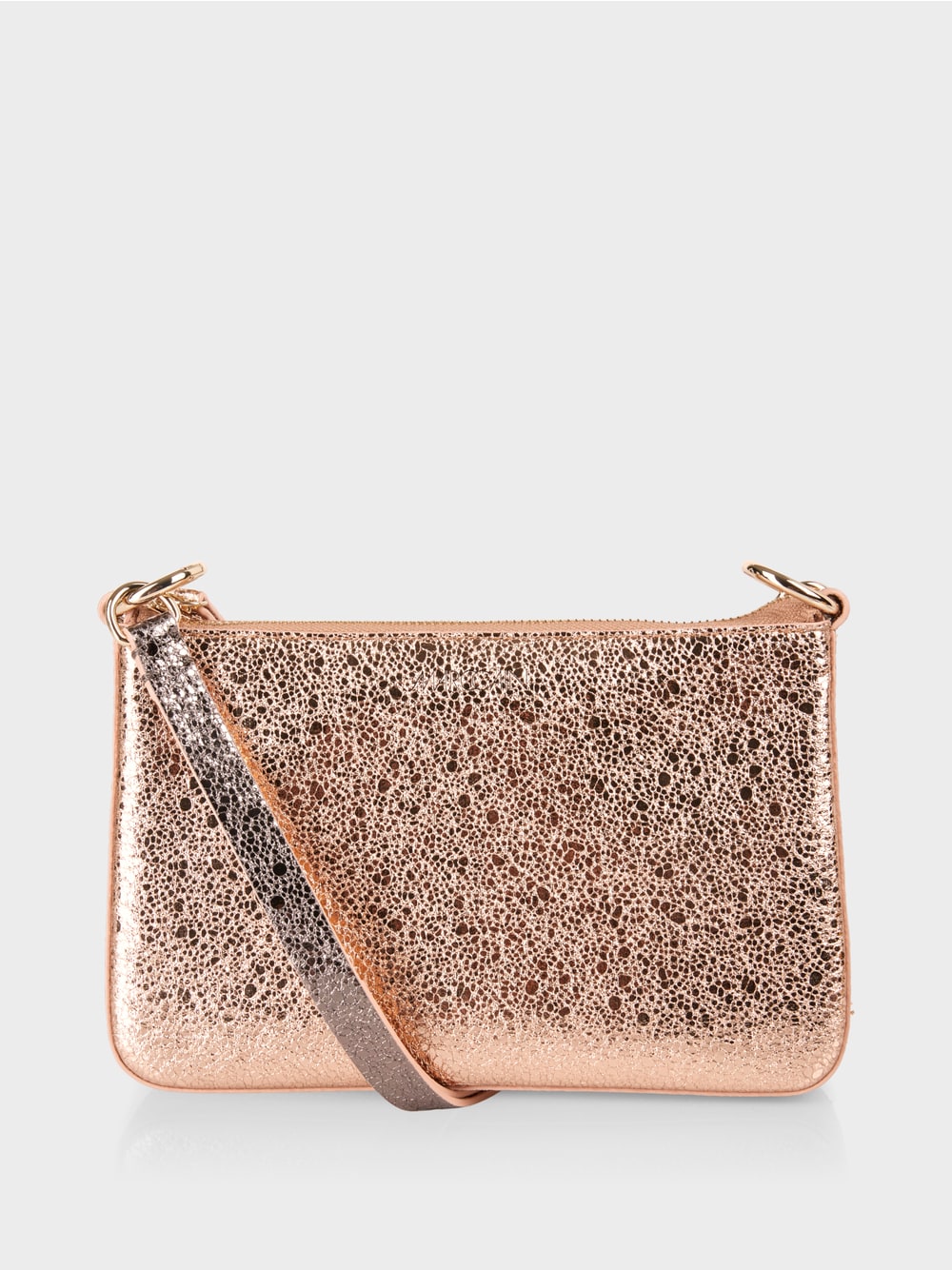 Marc Cain Rose Gold Mini bag with metallic effect