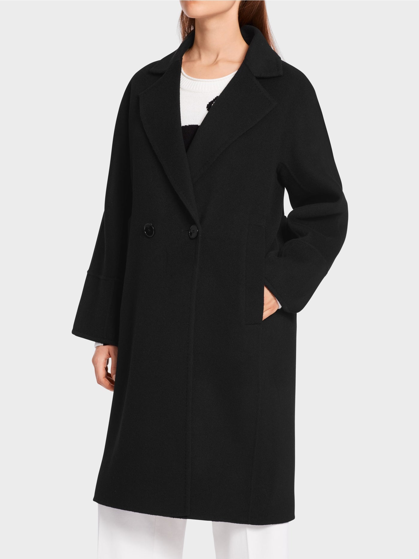 Marc Cain Black Casual coat