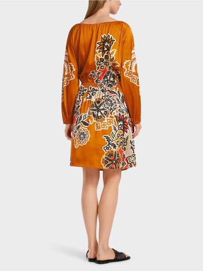 Marc Cain Ourika Gardens Short dress with wrap effect
