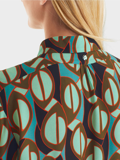 Marc Cain Colourful patterned shirt blouse
