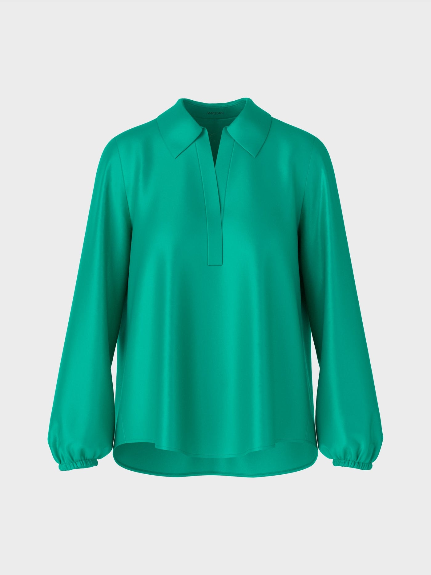 Marc Cain Bright Malachite Polo-style blouse