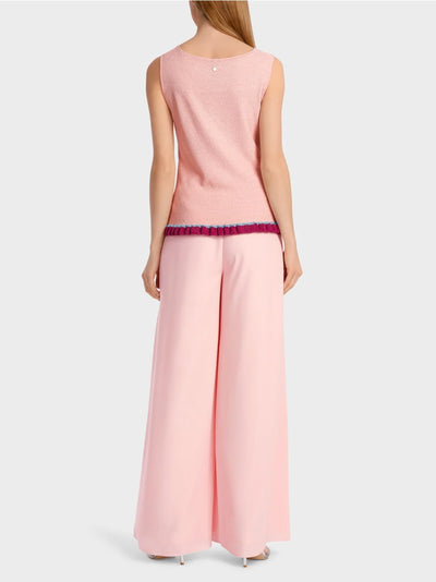 Marc Cain Soft Pink Elegant knitted top