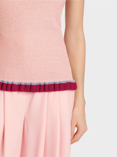 Marc Cain Soft Pink Elegant knitted top