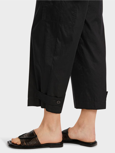 Marc Cain Black WELS model - trendy cargo pants