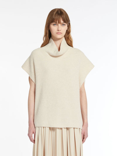 Max Mara Weekend POLO WOOL, VISCOSE AND CASHMERE JUMPER