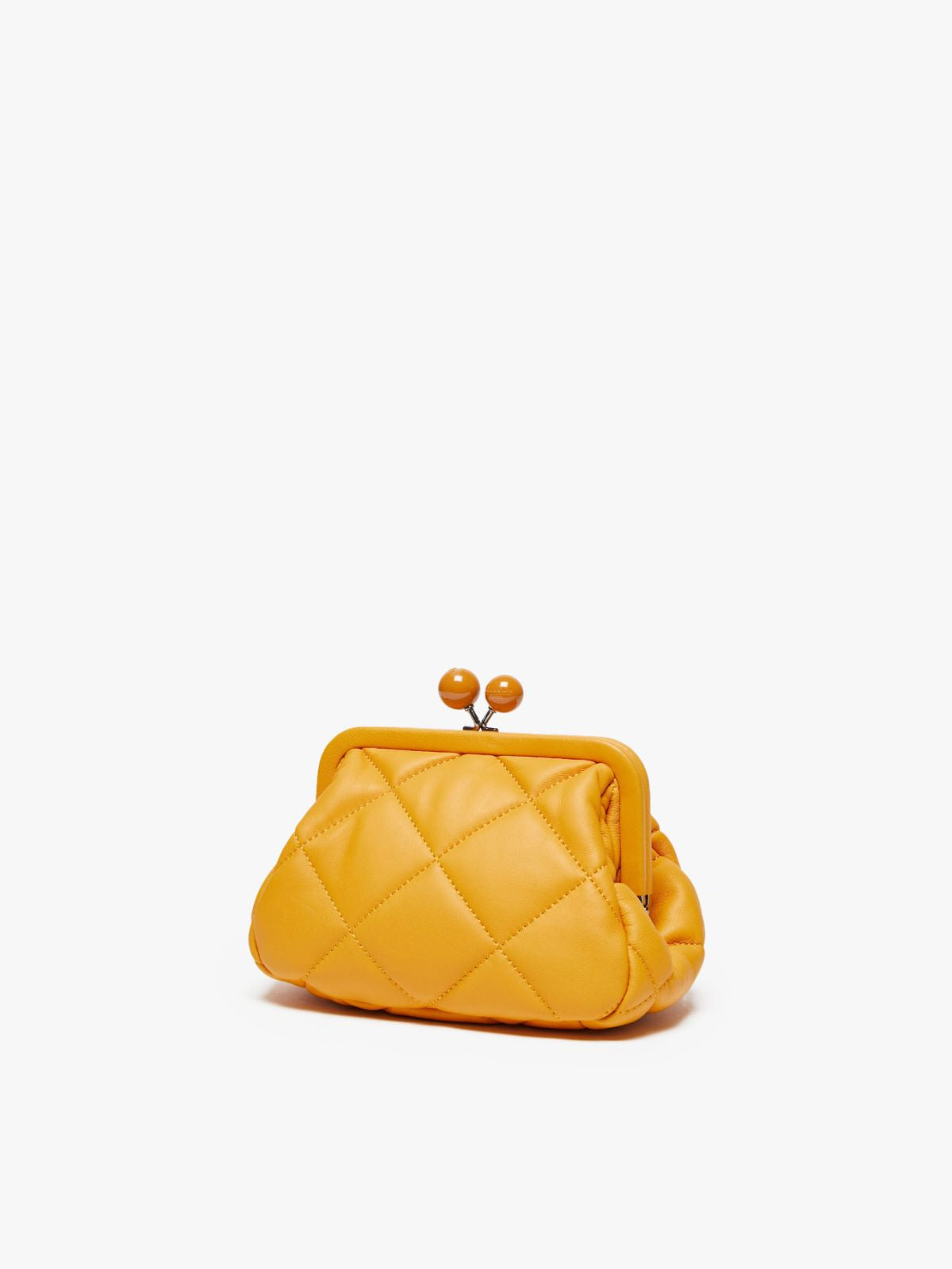 Max Mara Weekend Yellow SMALL PASTICCINO BAG IN NAPPA LEATHER