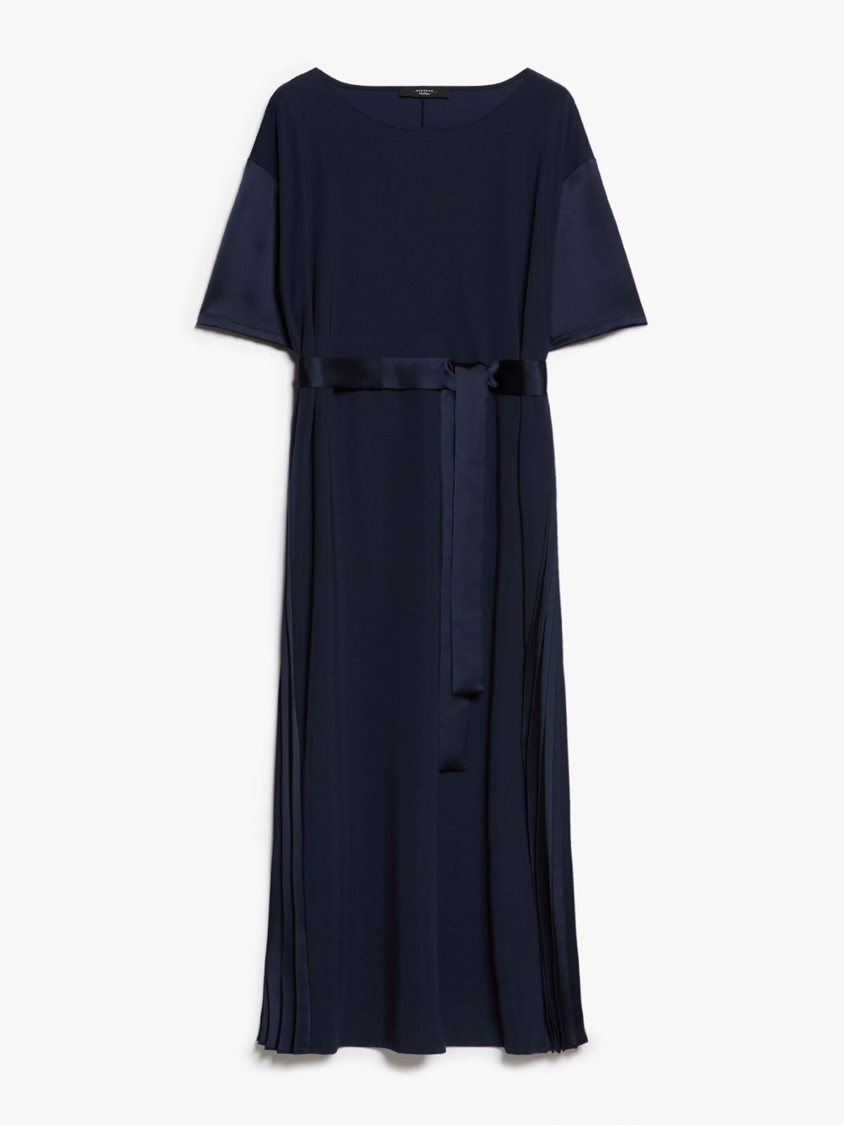 Max Mara Weekend Jordan Navy Fluid jersey dress – Think Bubbles