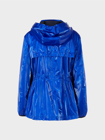Marc Cain Bright Royal Blue Outdoor jacket with zip and hood