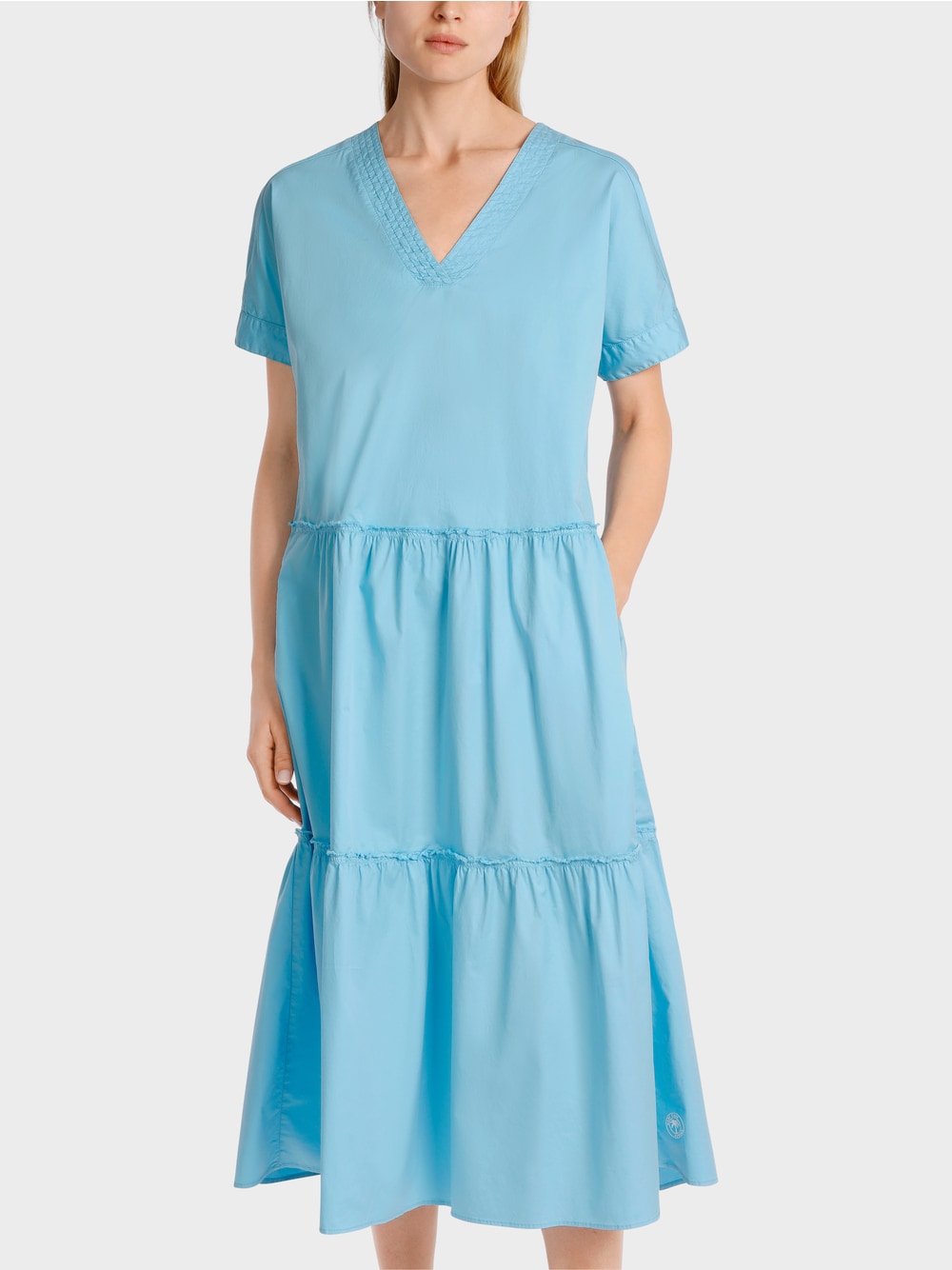 Marc Cain Light Turquoise Summery slip dress