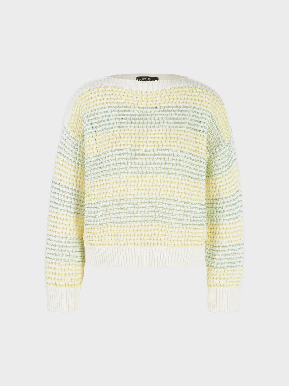 Marc Cain Striped Sweater knitted in Germany