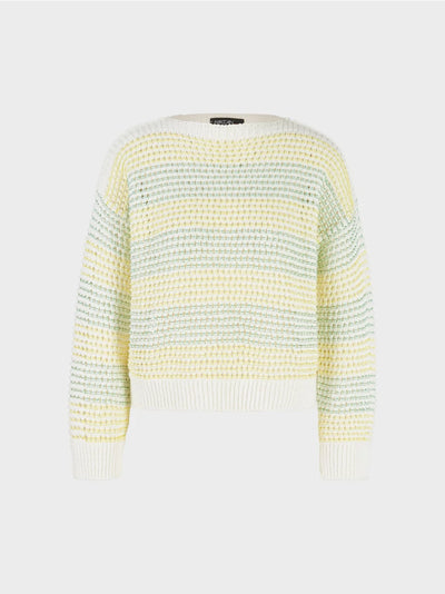 Marc Cain Striped Sweater knitted in Germany