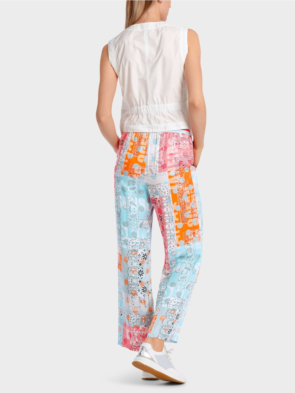 Marc Cain Bandanna Print WELBY model in culottes style