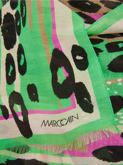 Marc Cain Scarf with intense colour scheme