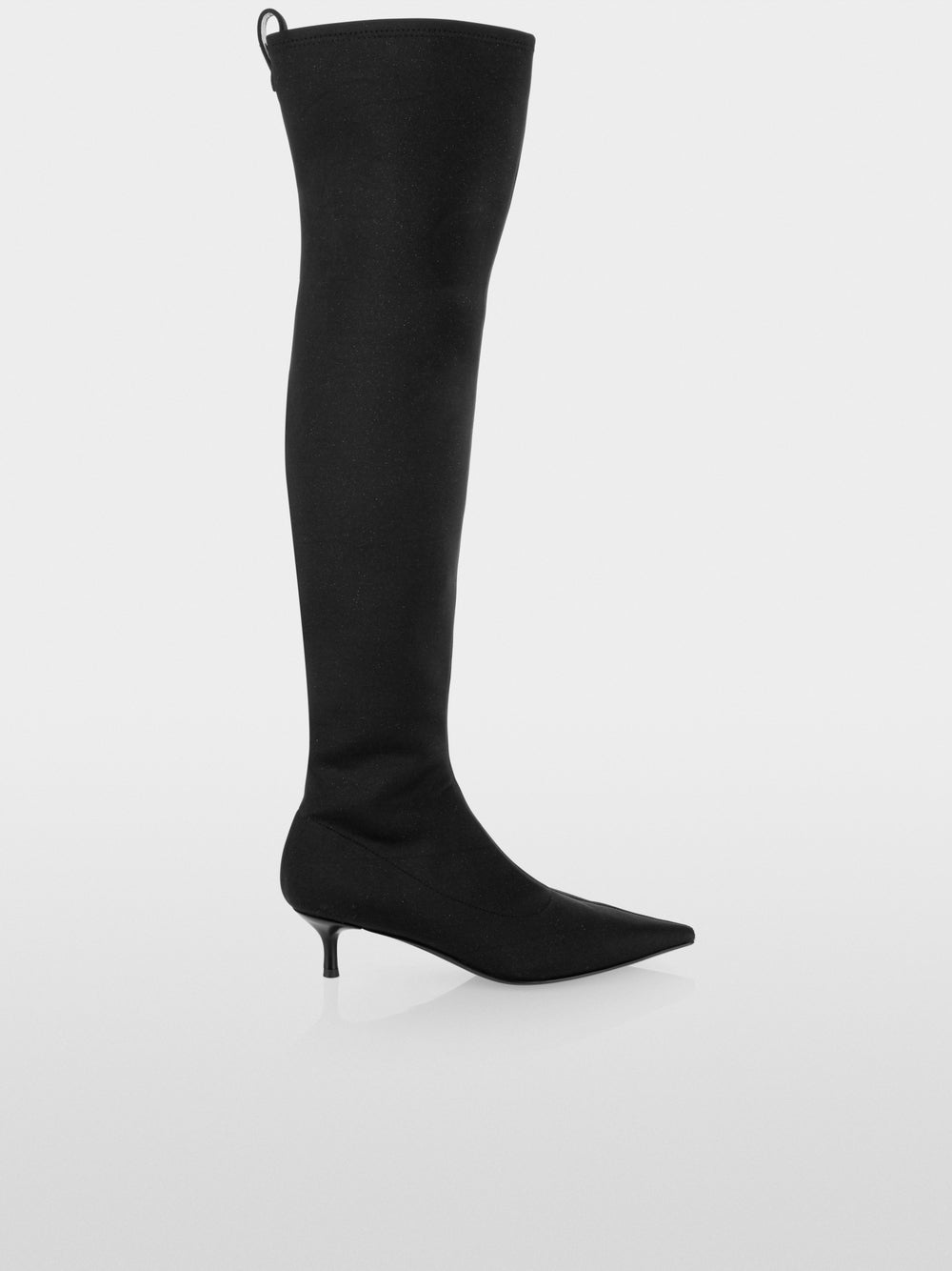 Marc Cain Black Glitter overknee Boots