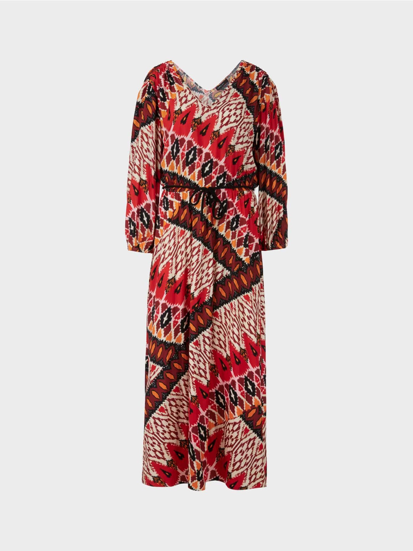 Marc Cain Long dress with all-over print
