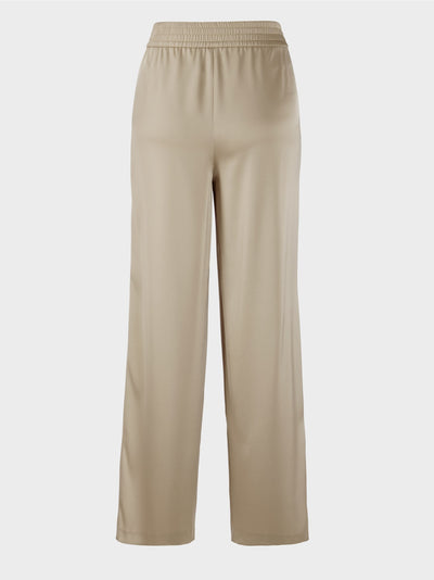 Taupe Pants with pleated front