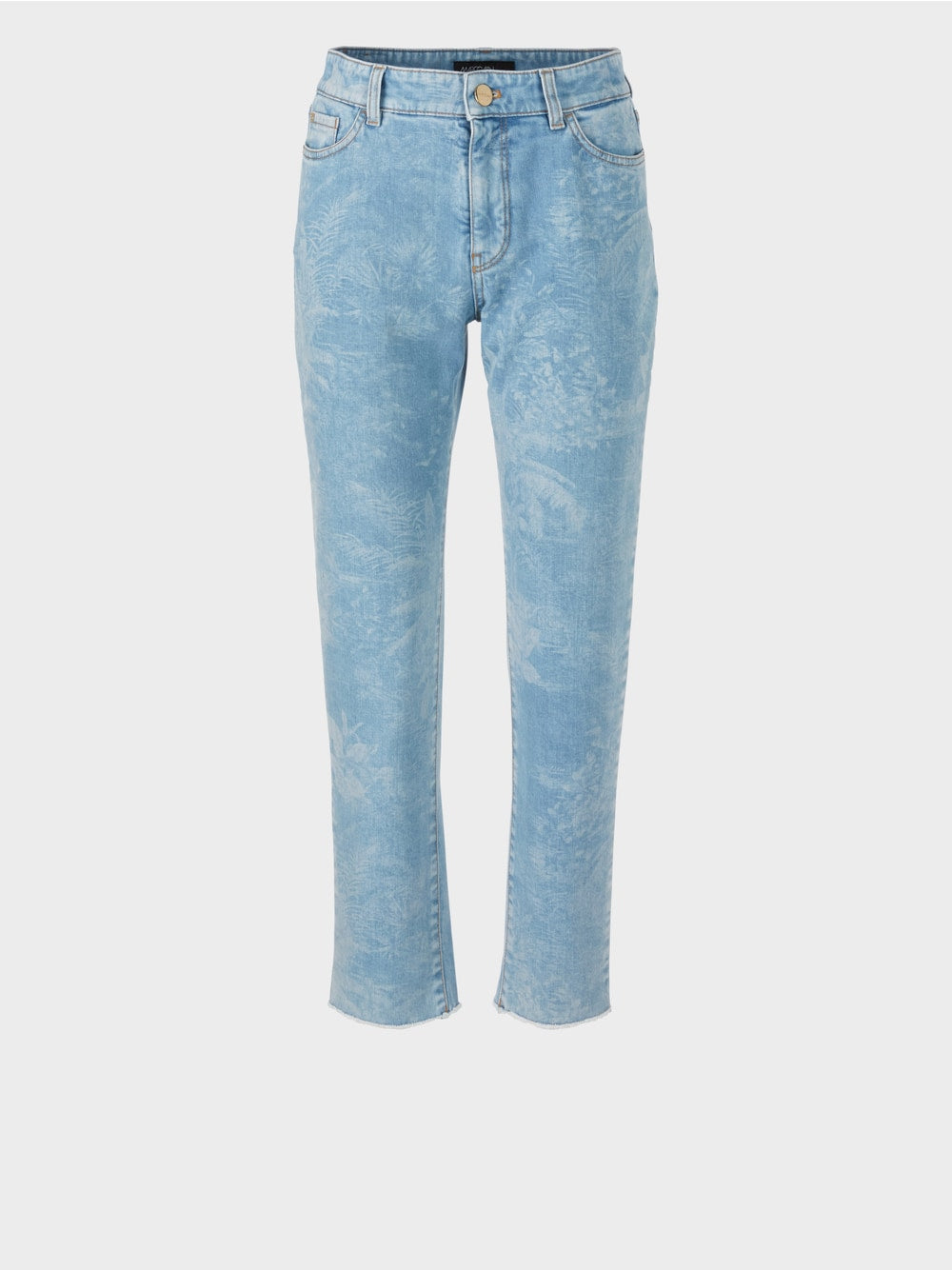 Marc Cain “Rethink Together” jeans with all over print