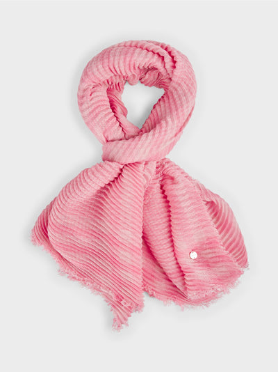 Pink Scarf in Vichy checks